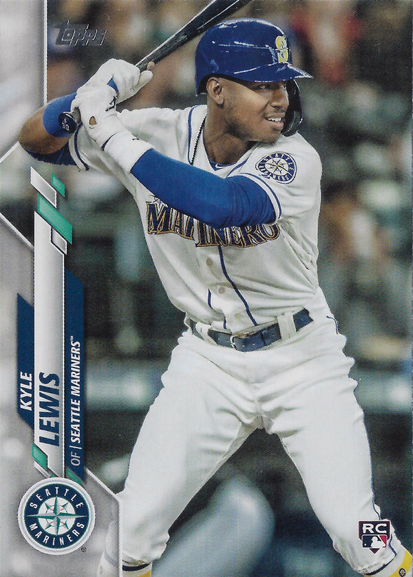 2020 Topps #64 Kyle Lewis RC Mariners!