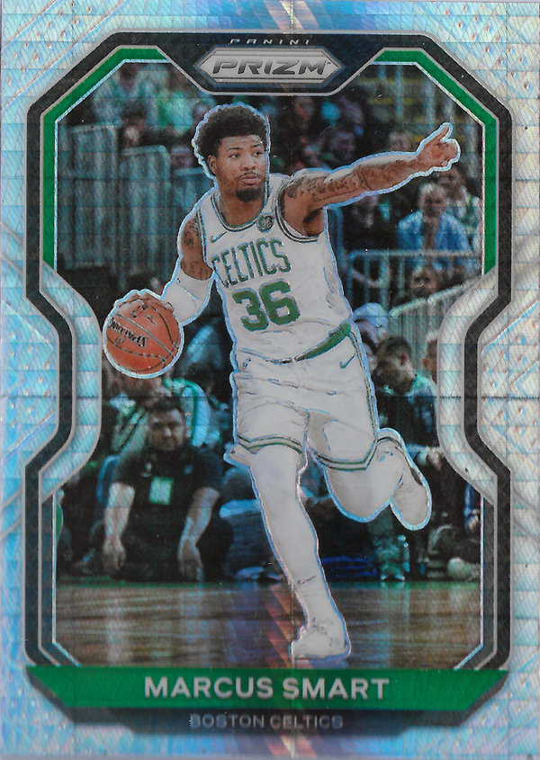 2020-21 Panini Prizm Prizms Hyper #97 Marcus Smart Celtics!