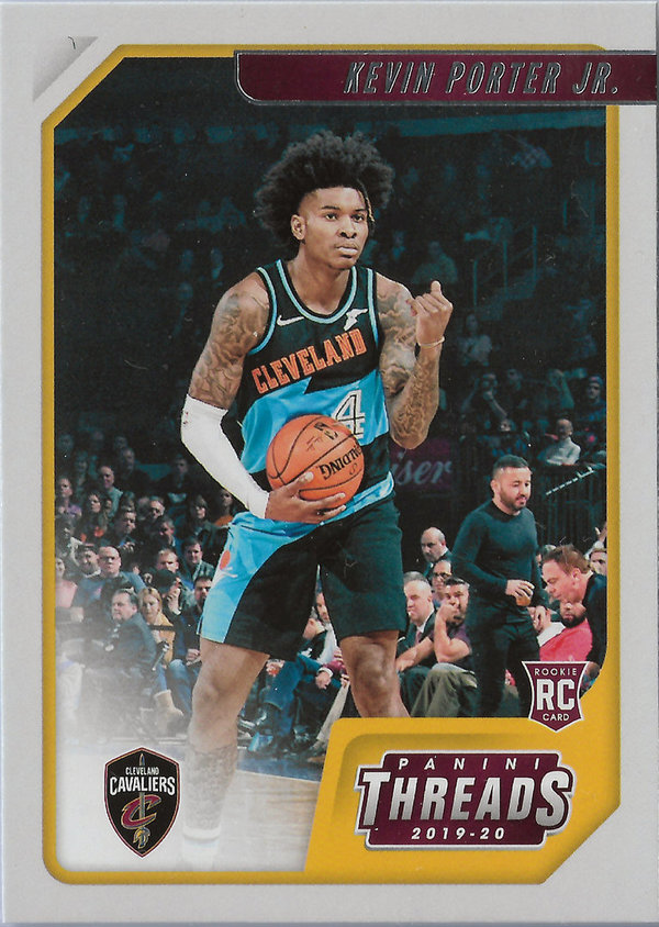 2019-20 Panini Chronicles #99 Kevin Porter Jr./Threads RC Cavaliers!