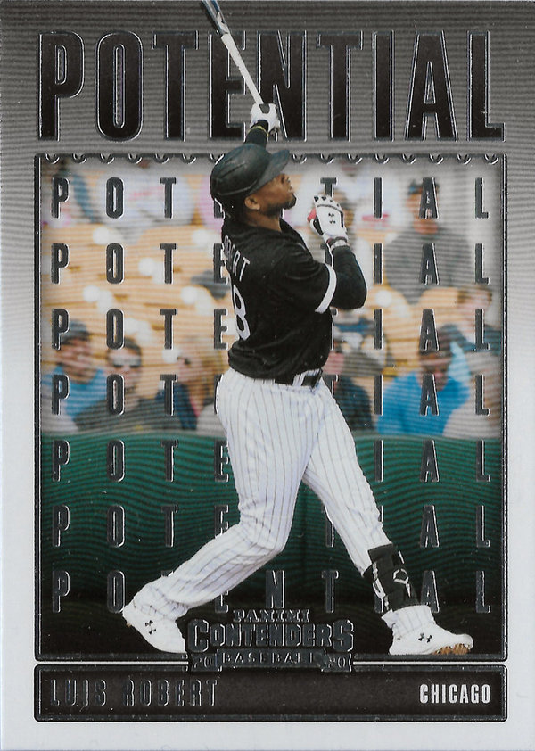 2020 Panini Contenders Potential #1 Luis Robert Rookie White Sox!