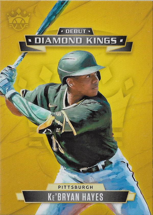 2021 Diamond Kings Debut Diamond Kings #22 Ke'Bryan Hayes Rookie Pirates!