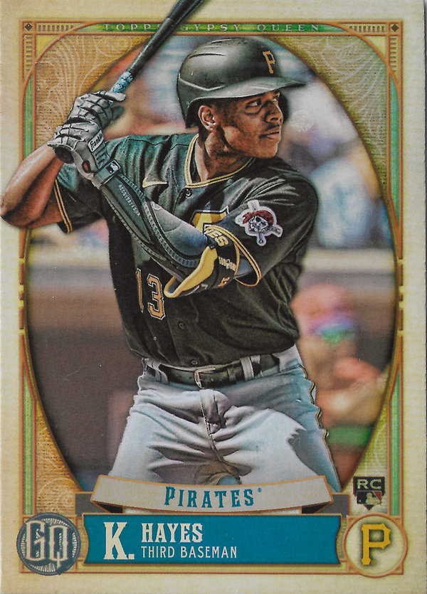 2021 Topps Gypsy Queen #129 Ke'Bryan Hayes RC Pirates!