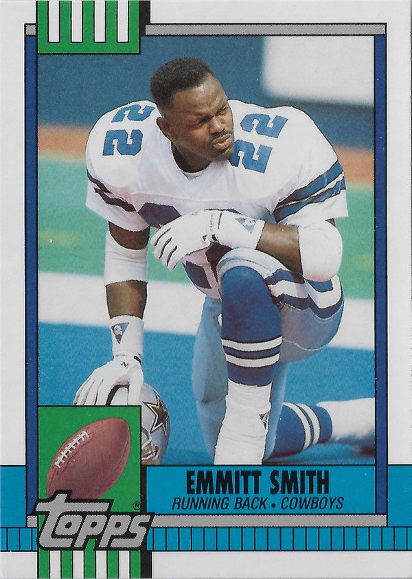 1990 Topps Traded #27T Emmitt Smith RC Cowboys!