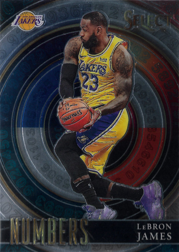 2020-21 Select Numbers #2 LeBron James Lakers!