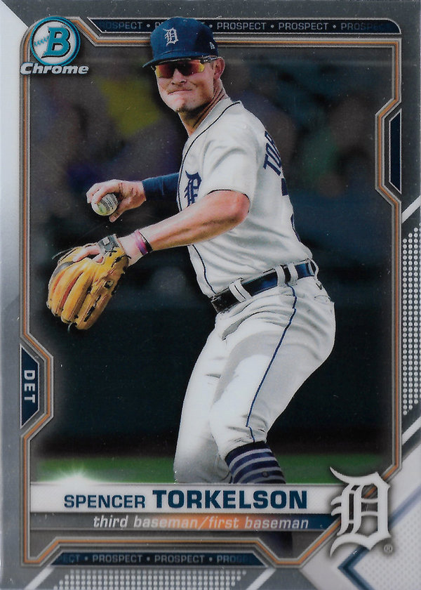 2021 Bowman Chrome Prospects #BCP187 Spencer Torkelson Tigers!